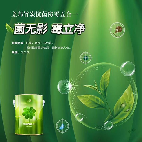 立邦抗菌防霉五合一竹炭无添加怎么样?