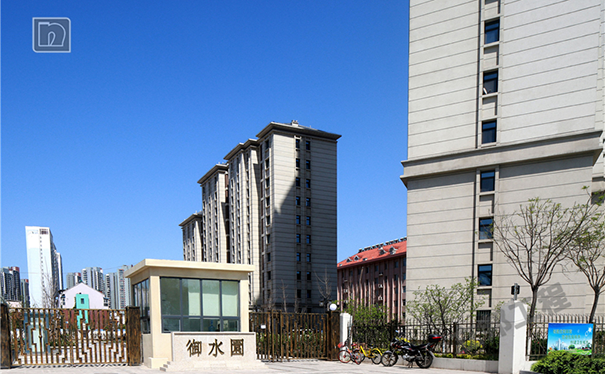 真石漆外墙效果图案例【天津中铁御水园】