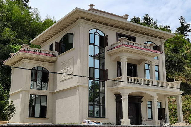 自建房水包砂外墙效果图