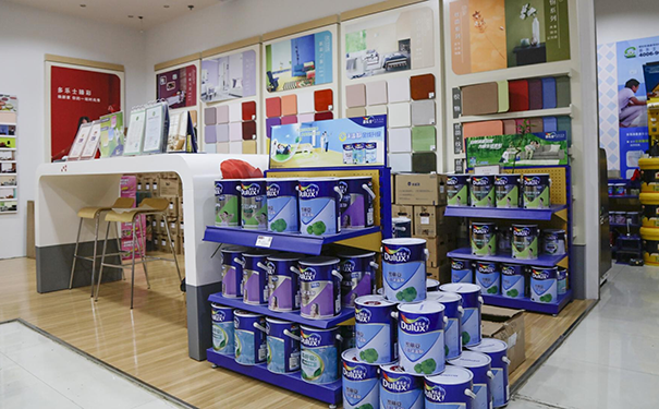 陕西西安多乐士漆专卖店地址电话分享!